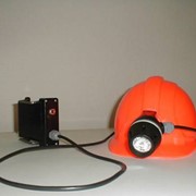 Головной шахтерский аккумуляторный светильник фото