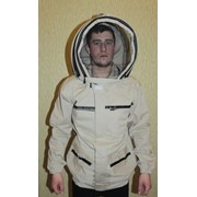 Куртка пчеловода 100% котон, маска европейского образца фотография