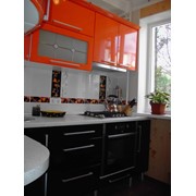 Кухня Black-orange фото