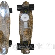 Penny (пенни) скейтборд Пластиковая рыба Leopard
