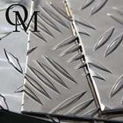 Алюминиевый рифленый лист ВД1АНР 3 мм даймонд