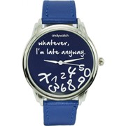 Наручные часы AndyWatch “I am late“ (blue) AW 021 фото