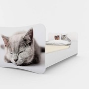 Детская кровать “Котик“ фото
