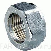 Накидная гайка 1“ для вентилей 3/4, хромированная, артикул FC 8260 1 фото