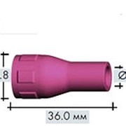 777.2173 Сопло керамическое (D=9,5/ L=36 мм.) Abicor Binzel