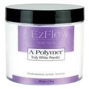 Ярко-белая акриловая пудра EzFlow A-Polymer® Truly White Acrylic Powder 113 г фото