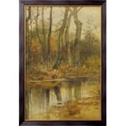 Картина Ручей в лесу, Хассам, Фредерик Чайлд фотография
