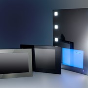 Зеркало с встроенным влагозащищенным телевизором и подсветкой, Купить (продажа) недорого в Донецке (Донецк, Украина), Цена недорогая фото