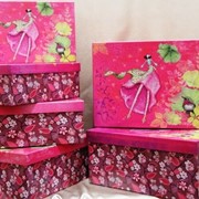 Коробки упаковочные «Сакура» фото