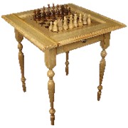 Шахматный стол Классический фото