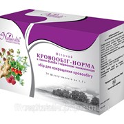 Фиточай Кровообращение-норма с гинкго билоба и красной клевером 20пак фото