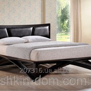 Кровать двухспальная Венеция из натурального дерева и МДФ