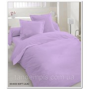 Комплект постельного белья Евро бязь Лиловый фото