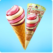 Мороженое Импреза Сливки-клубника фото