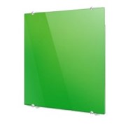 Стеклянный дизайн-радиатор Теплолюкс FLORA Зеленый фото