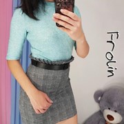 Женская юбка “Лора“ с ремнем и отдельно топ в расцветках. АФ-5-1118 фотография