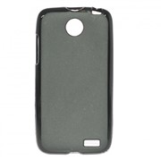 Чехол силиконовый для HTC Desire A516 Dual Black фотография