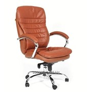 Кресло кожаное для руководителя ch-795/сн-795 brown