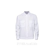 Рубашка форменная женская с длинными рукавами белый код товара: 00000872