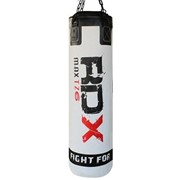 Боксерский мешок RDX Leather White 1.2м, 40-50 кг фото