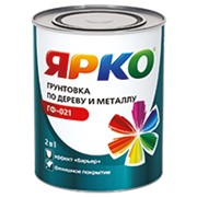 Грунтовка ЯРКО ГФ-021 серая, 1,9 кг