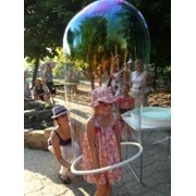 Шоу пузырей для детей фото