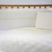 Детский постельный комплект Veres “Cream Ivy“ 6 единиц фото
