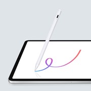 Стилус для iPad 2018-2021, 140 мАч, высокоточный, чувствительный к наклону, магнит, белый фото