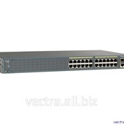 Коммутатор Cisco Catalyst 2960 Plus 24 10/100 PoE + 2 T/SFP LAN Lite (WS-C2960+24PC-S) фотография