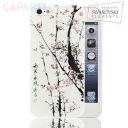 Чехлы Facecase SWAROVSKI для iPhone 5s/5 Sakura Tree фотография