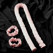 Ободок для создания локонов 'Скарлет' 90х3 см, розовый фото