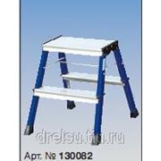 Лестницы-стремянки алюминиевые полупрофессиональные Krause ROLLY синяя 130082 фотография
