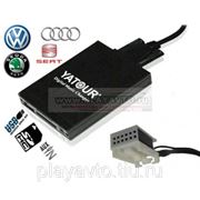 USB эмулятор ченджера yatour YT-M06 для подключения к штатной магнитоле VW/Audi 12pin