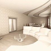 Дизайн интерьера зала, гостинной фотография