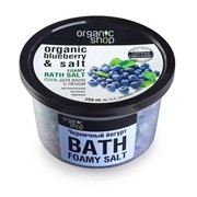 Соль для ванн с пеной «Черничный йогурт» фото