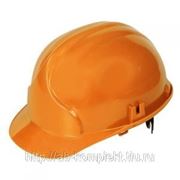 Каска строительная оранжевая / 2744 фото