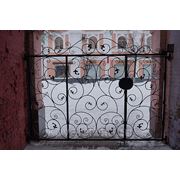 Кованые ворота арт. ВК-012 фото