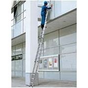 Лестница раздвижная трехсекционная 9 м фото