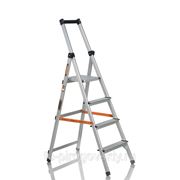 Алюминиевая лестница стремянка Эйфель Комфорт 104 фото