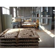 Оборудование для производства прессованных деревянных поддонов/паллет