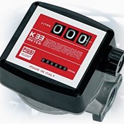 Механический счетчик-расходомер для дизтоплива К33 PIUSI(Италия) (20-120л/мин)