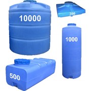 Емкости пластиковые для воды,пищевых и химических продуктов ПЛАСТБАК, ЕВРОПЛАСТ фото