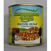 Белгородские овощи - фасоль белая, в томатном соусе