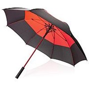 Автоматический двухцветный зонт-антишторм 27“ фотография