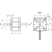 Двигатель шаговый ДШИ56 фотография