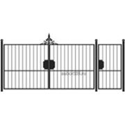 Ворота и калитка: Классика, модель 005 фотография
