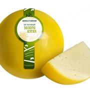 Сыр полутвердый “Золото Алтая“ со вкусом топленого молока фото