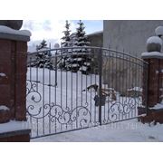 Кованые ворота Арт. КВ-03 фото