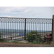 Металлические сварные ворота Арт. СВ-05 фото