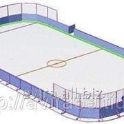 Хоккейная коробка из влагостойкой фанеры 26*56 м